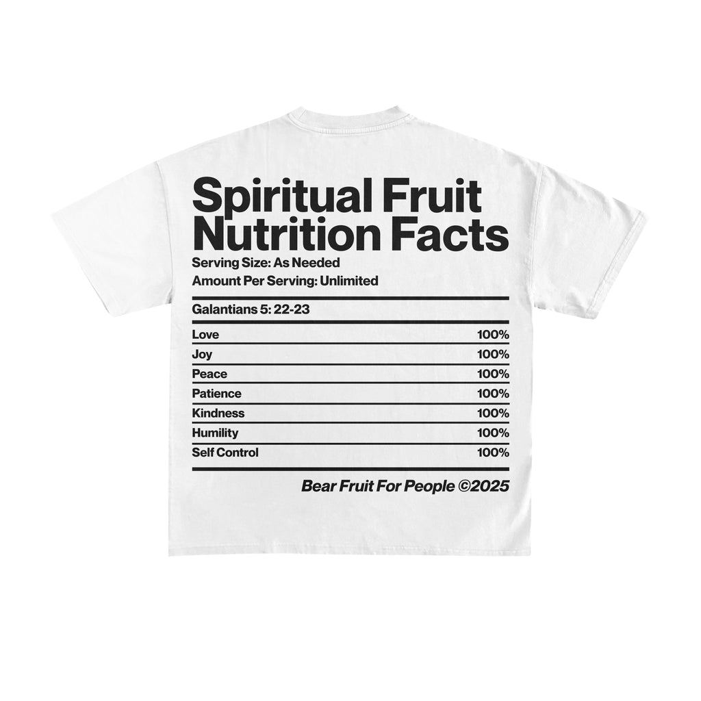 "Bear Fruit For People" Tee (White)