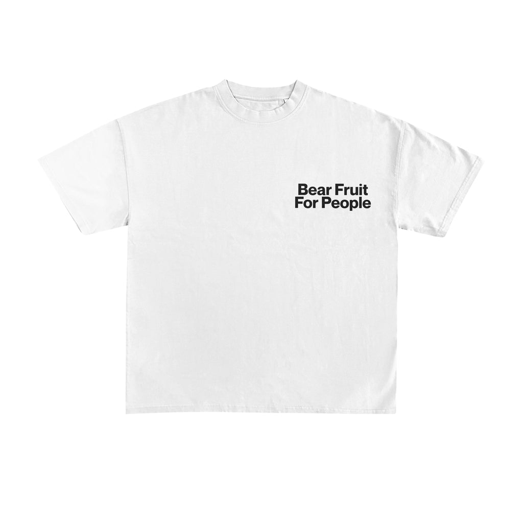 "Bear Fruit For People" Tee (White)