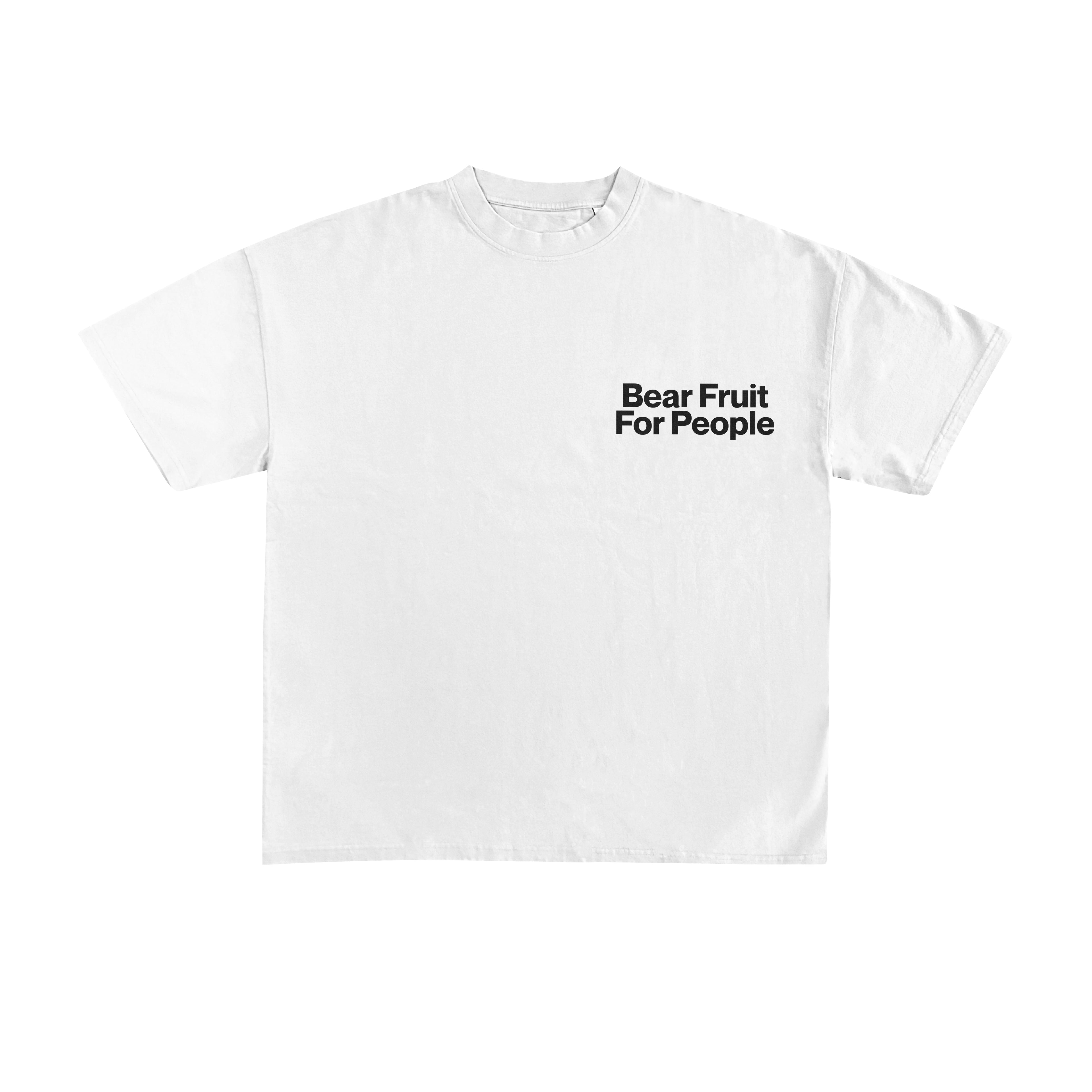 "Bear Fruit For People" Tee (White)