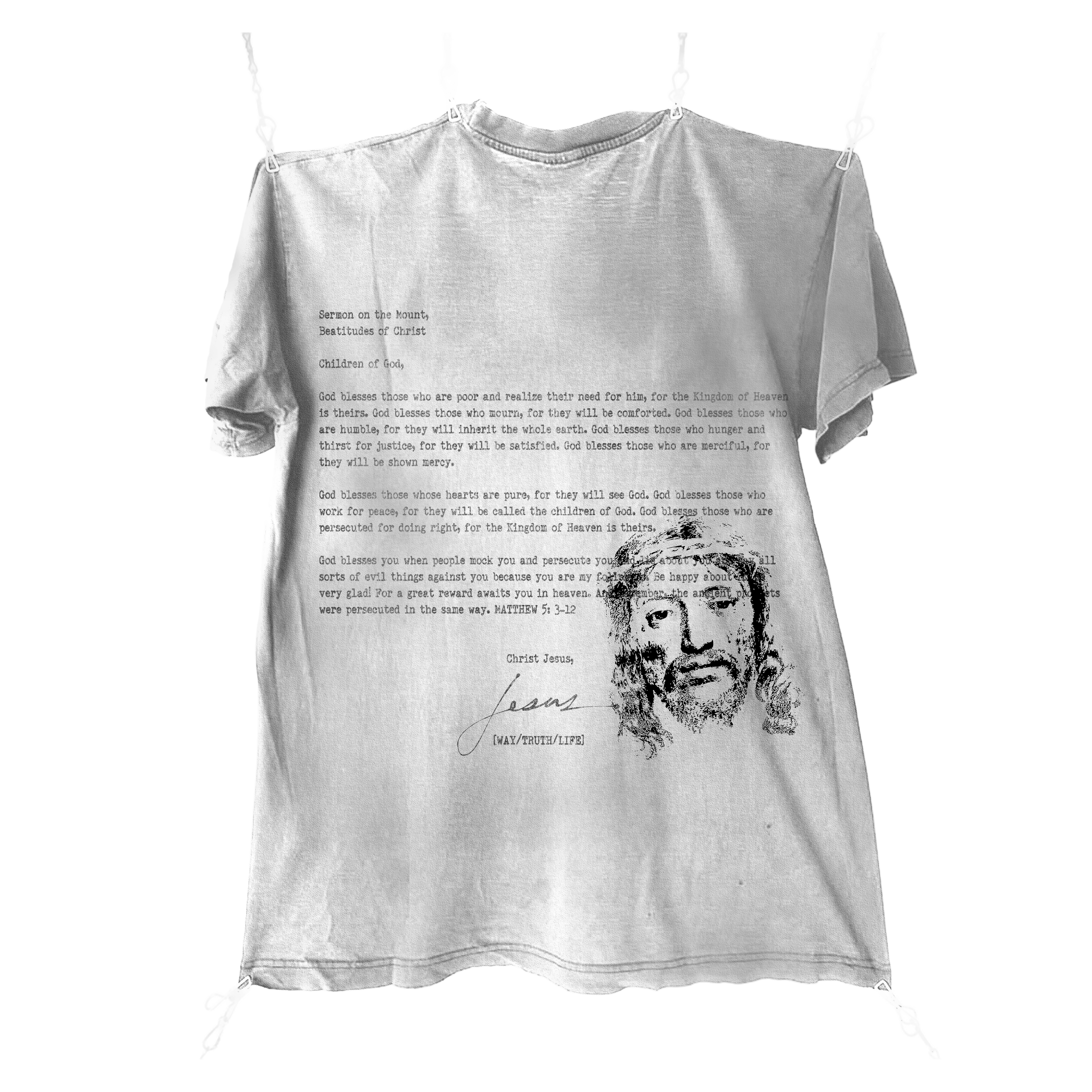 "Beatitudes of Christ" Tee